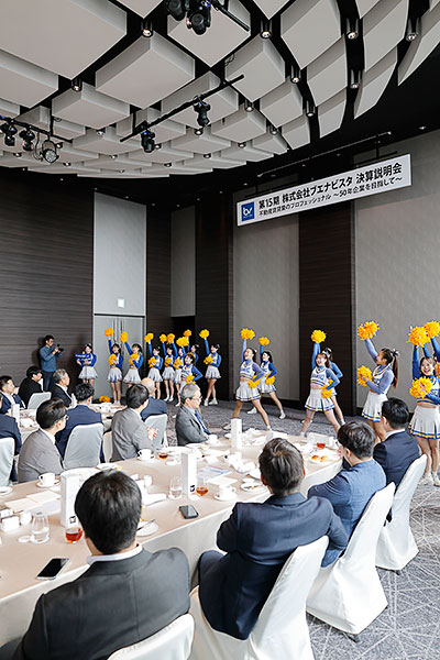 第15期決算説明会をコンラッド大阪にて開催しました。